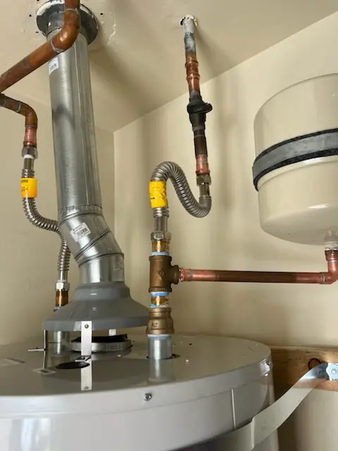 Water heater installation and plumbing repair in Mountain House